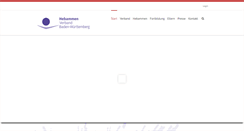 Desktop Screenshot of hebammen-bw.de